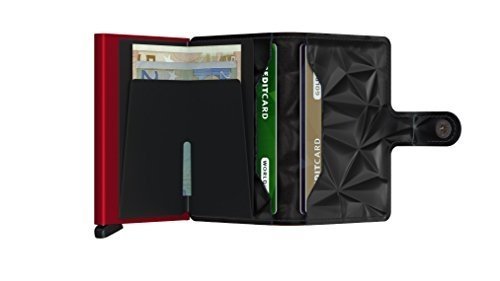 Secrid Mini Wallet Portemonnee Prism Black Red