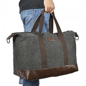 Sel Natural Reisetasche Canvas Weekender Tasche Handgepäck Sporttasche für Reise am Wochenend Urla