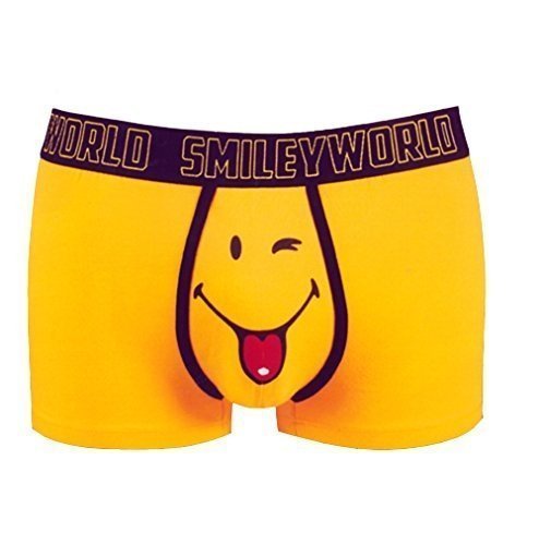 Smiley World 3er Pack lustige Boxershort