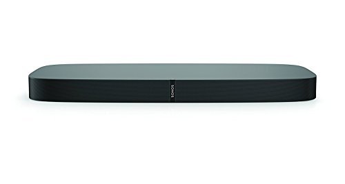 Sonos PLAYBASE WLAN-Soundbase für Heimkino und Musikstreaming schwarz