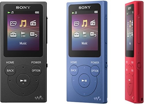 Sony NW-E394 Walkman 8GB (Speicherung von Fotos, UKW-Radio-Funktion) schwarz