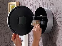 St. Leonhard Wanduhr mit Geheimfach