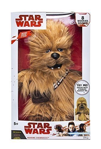 Star Wars 75467 - Roaring Chewbacca mit 8 verschiedenen Sounds - Mund und Augen Bewegen - TV-Artikel