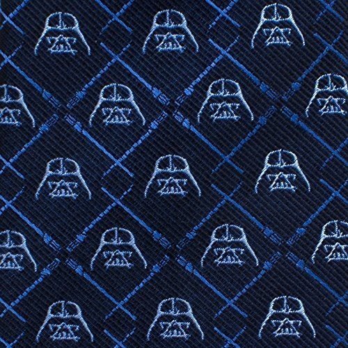 Star Wars Krawatte Darth Vader mit Lichtschwertern, Blau