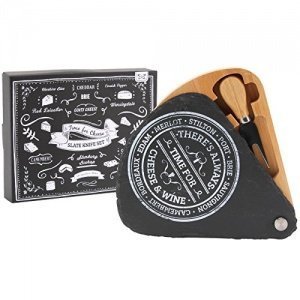 Swivel Slate Cheese Board Geschenkset