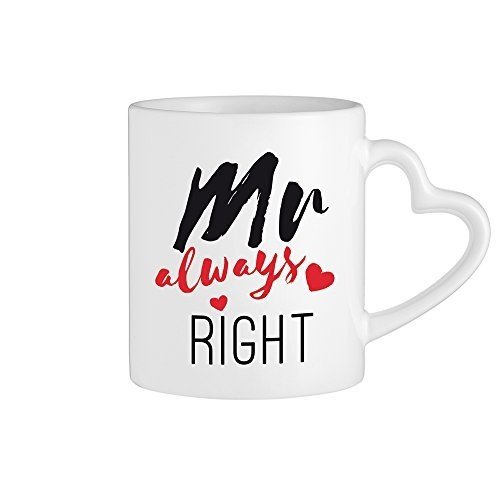 Tassen Mr Right & Mr Always Right