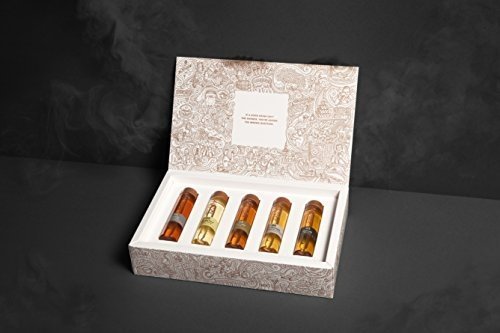 Tastillery Whisky Tasting Probier Set “Smoking Guns” in Geschenkbox (5 x 50ml) | Das perfekte Ge