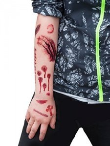 Tattoos Narben Wunden Horror Ritzen Halloween