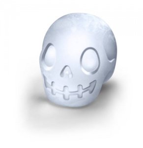 The Chiller 3D Skull Ice Mold