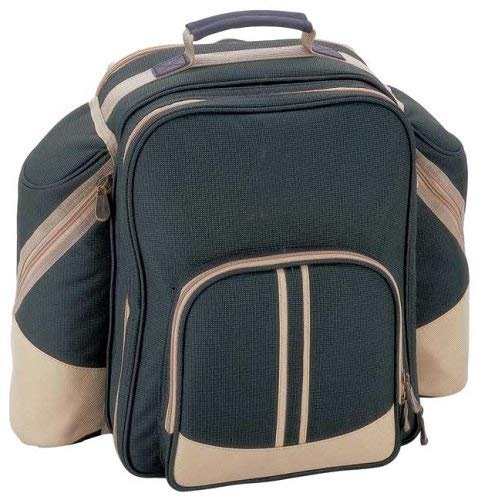 The Greenfield Collection BPS4DGH Super Deluxe vier Personen luxus Picknick Rucksack