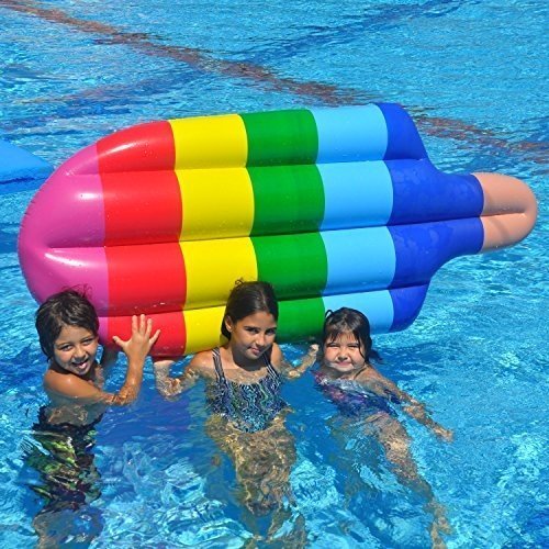 Tomi Pool float – Aufblasbare Luftmatratze - Perfekt für Schwimmbäder, Flüße und Strand-Luftma