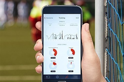 TRACKTICS Fußball-Tracker zum Messen athletischer Leistungsdaten auf dem Spielfeld