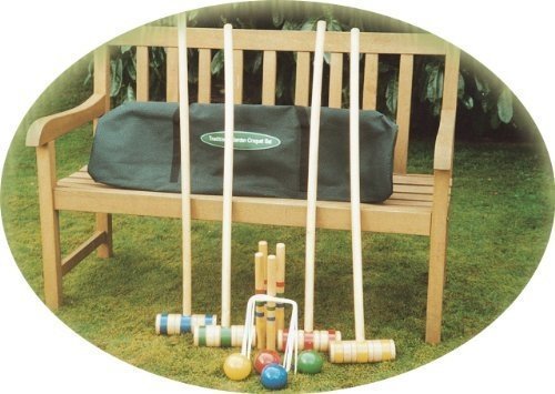 Traditionelle Garten Spiele 96 cm Krocket-Set