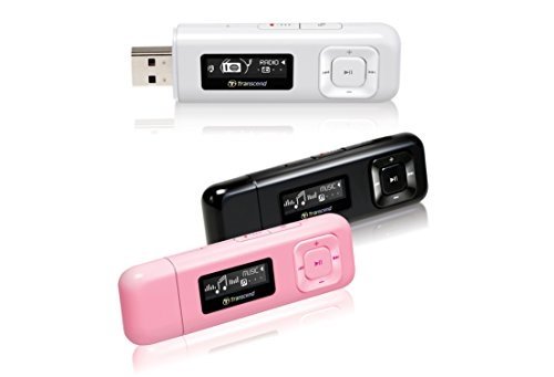 Transcend MP330 8GB MP3-Player  (UKW-Radio, Radioaufnahme, Mikrofon, Line-In-Funktion, 90dB, USB 2.0