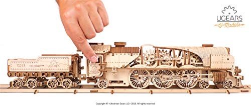 UGEARS Dampflokomotive Holzpuzzle