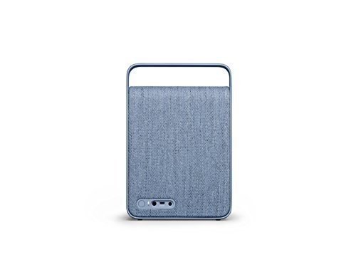 Vifa Oslo - Portabler Kabellos Lautsprecher mit Bluetooth aptX - Dunkelblau