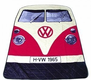 Volkswagen T1 Bus Picknickdecke in rot