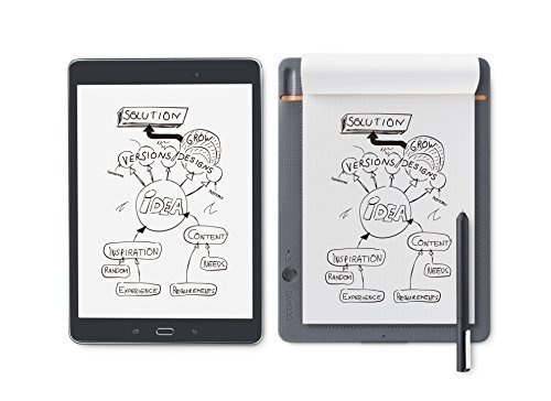 Wacom Bamboo Slate Smartpad A5 / Kleines Notepad mit Digitalisierungs-Funktion inkl. Eingabestift