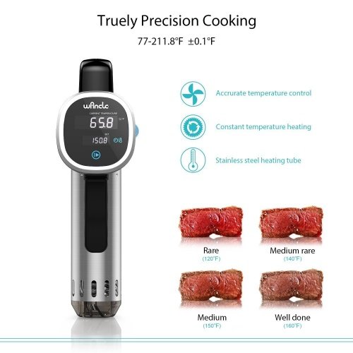 Wancle Sous Vide Präzisionskochtopf Immersion Zirkulator