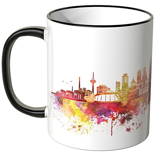Tasse Guten Morgen Köln mit Skyline