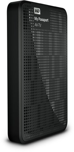 Western Digital 500GB My Passport AV TV tragbare externe Festplatte USB3.0 für TV Aufnahmen,  reibu