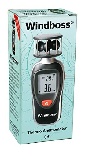 Windboss® Windmesser mit Thermometer