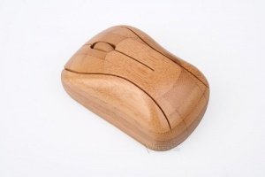 Wireless Keyboard + Maus Bamboo