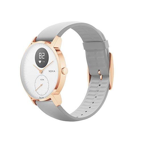 Withings / Nokia Steel HR Rose Gold Hybrid Smartwatch - Armbanduhr mit Aktivitäts & Herzfrequenzfun