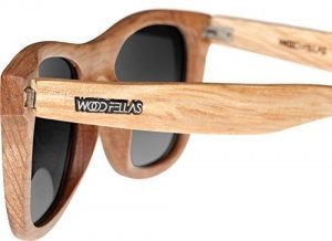 WOOD FELLAS Unisex Holz-Sonnenbrille Jalo