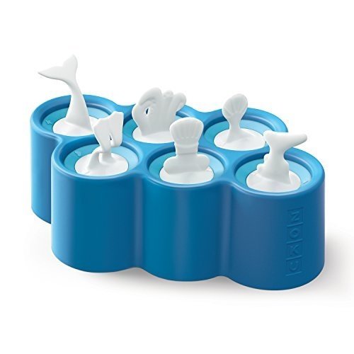 Zoku Fish Pops Ice Lolly Moulds (6 Moulds & Sticks)