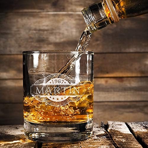 AMAVEL Whiskyglas mit Gravur