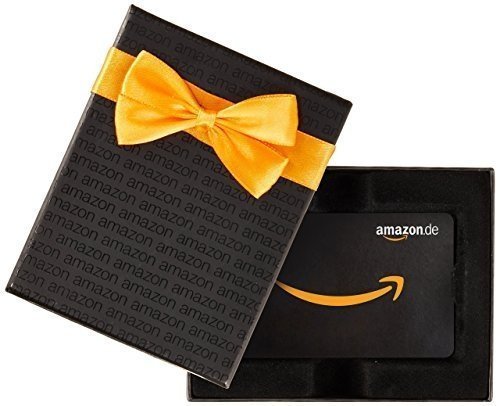 Amazon.de Geschenkkarte in Geschenkbox