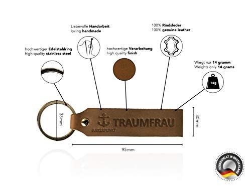 ANKERPUNKT Schlüsselanhänger Traumfrau