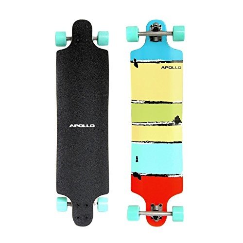 Apollo Twin-Tip Topmount Longboard, Maui Colour