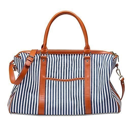 BAOSHA HB-25 Canvas Holdalls Frauen Damen Segeltuch Reisetaschen Handgepäck Weekender Tasche Travel