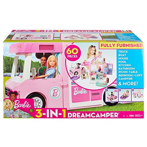 Barbie 3-in-1 Super Abenteuer-Camper mit Zubehör