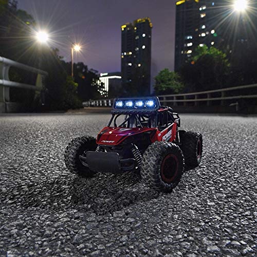 BEZGAR Ferngesteuertes Auto, 1:14 Rc Off-Road mit Leichtem Grossraumspielzeug