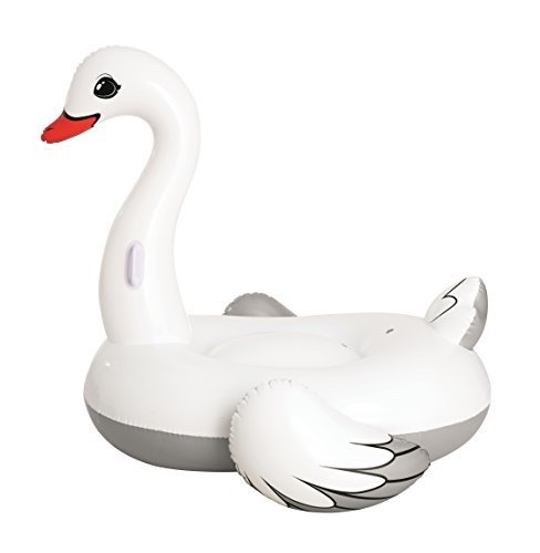 Bestway Supersized Swan Rider Schwimmtier, 196 x 174 cm