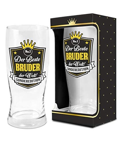 Bierglas der Beste Bruder der Welt