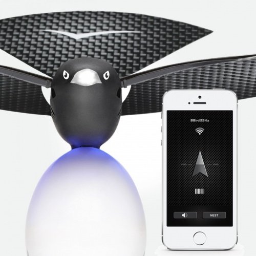 bionicbird BB1 Vogel Drone für Smartphone schwarz