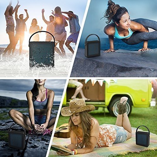 Bluetooth Lautsprecher, Mpow FreeBang Wireless 10W Lautsprecher mit 4400mAh Externe Power Bank, IPX5