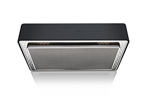 Bowers & Wilkins T7 mobiler Bluetooth-Lautsprecher, ausgezeichnete Basswiedergabe, Schwarz