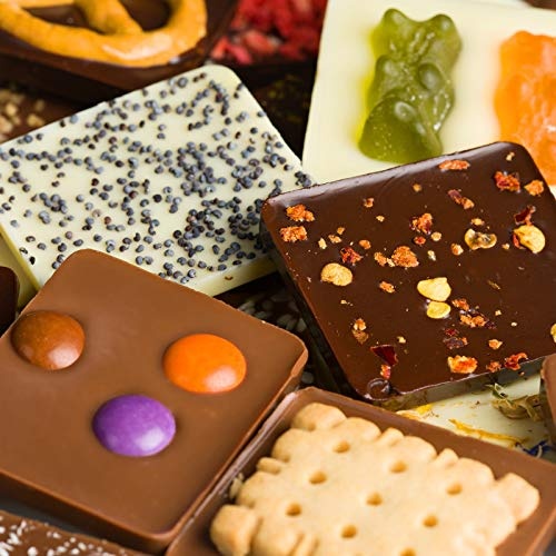chocri Weltreise 24 Schokoladen-Täfelchen in einer Geschenkbox