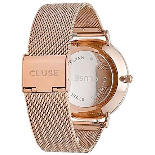 Cluse Damen Armbanduhr Analog Quarz Edelstahl CL18112