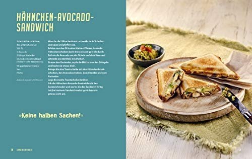 CrispyRobs Meine Top 50 Rezepte: Schnelle und einfache Gerichte für Sandwichmaker, Mikrowelle, Waff