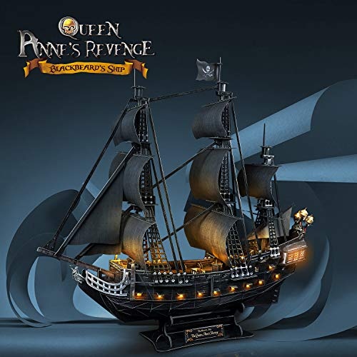 CubicFun 3D Puzzle Black Pearl Modellschiff