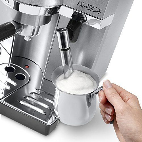 DeLonghi EC 860.M Espresso-Siebträgermaschine (1450 Watt) silber