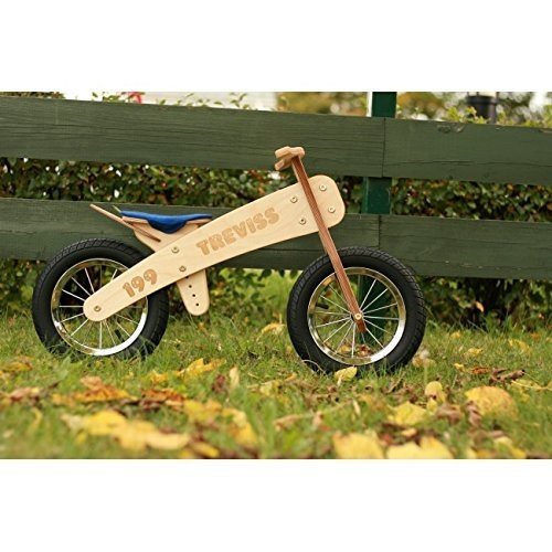 DIPDAP Laufrad aus Holz, Kinderlaufrad, runbike
