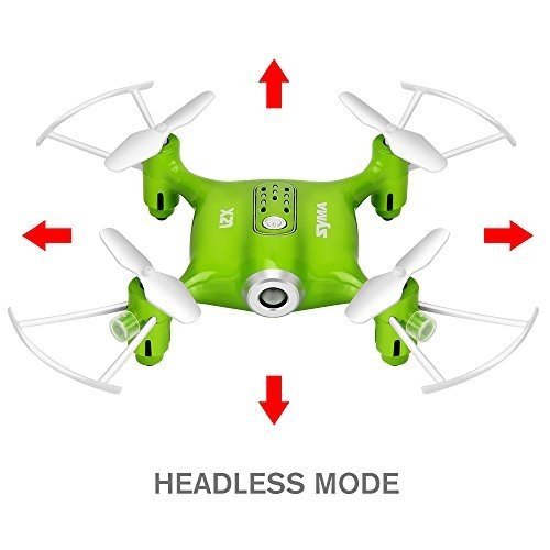 DoDoeleph Mini Drohne Syma X21 Remote Control UFO Quadrocopter 2.4G 4CH 6 Achse Spielzeug Für Kinde