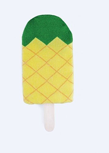 Doiy Limited Icepop Socken Ananas, mehrfarbig, 2-teilig